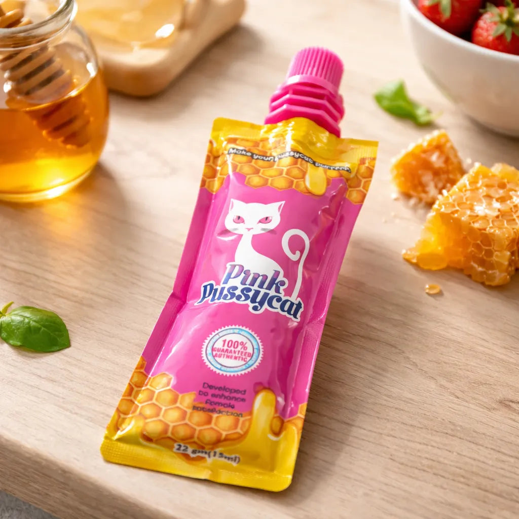 Miel Afrodisíaca Pink Pussycat Sachet 22g Gluten Free