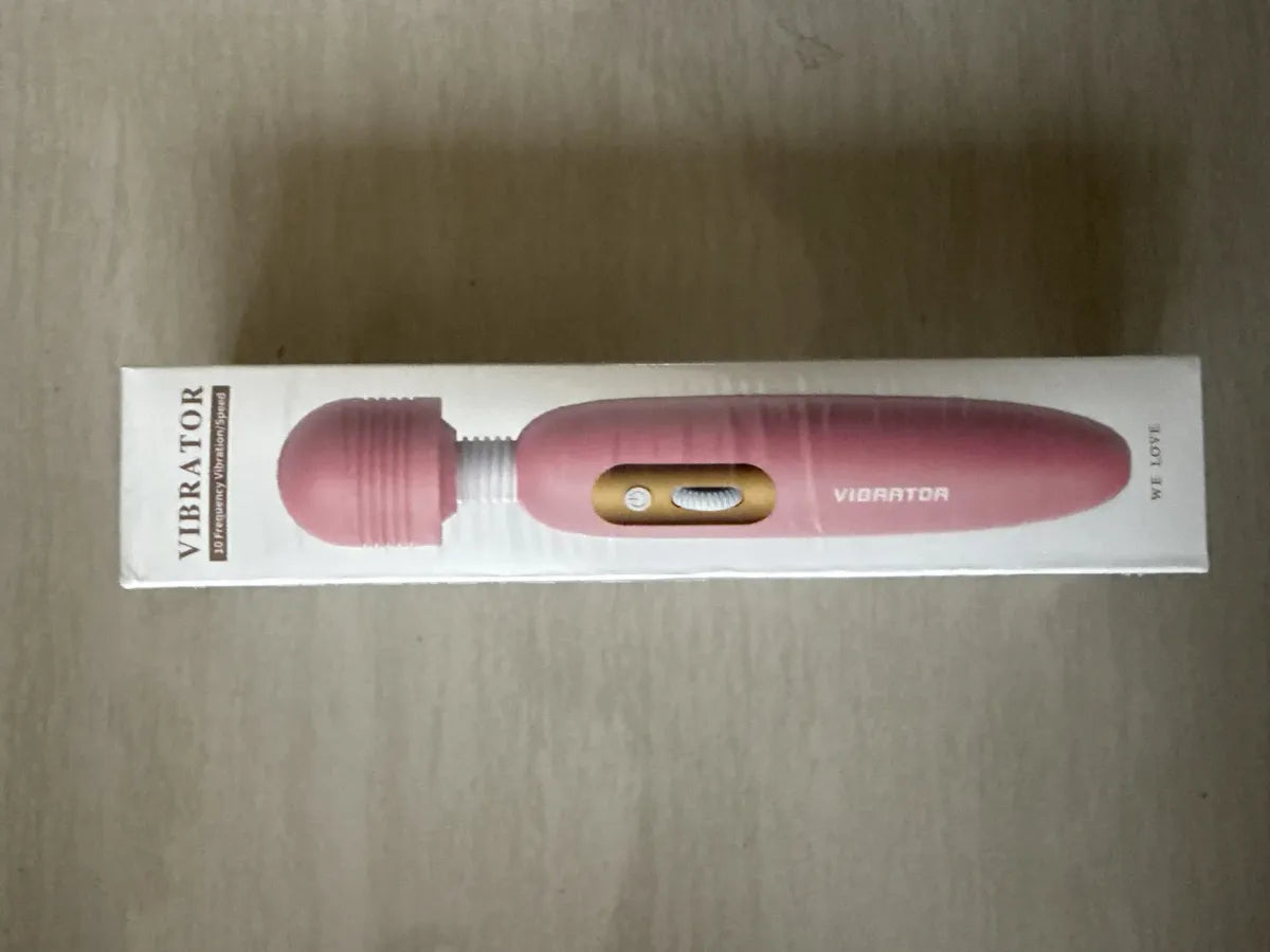 We Love Vibrador Varita 10 Frecuencias Rosa