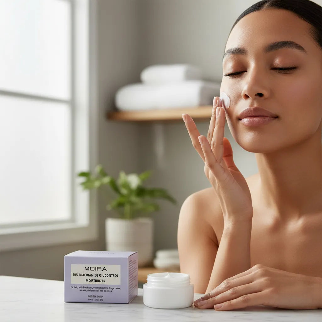 Crema Facial Moira 10% Niacinamida Control Grasa 50g