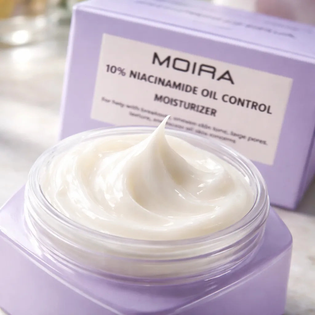 Crema Facial Moira 10% Niacinamida Control Grasa 50g