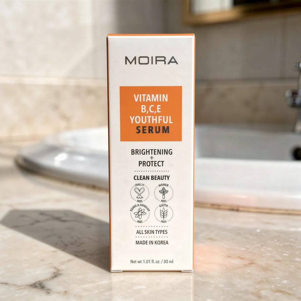 Sérum Facial Moira Youthful Vitamina B, C, E 30ml