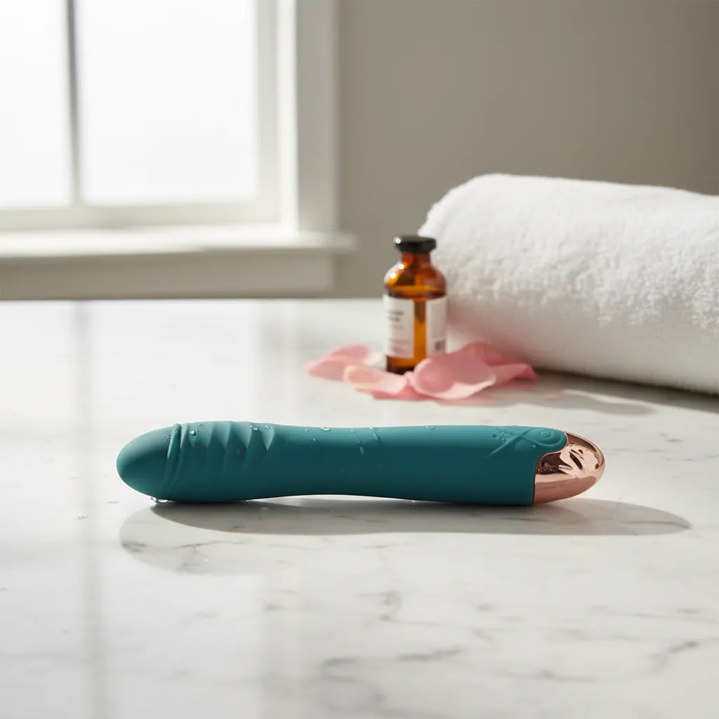 Vibrador Consolador We Love Verde Silicona Recargable